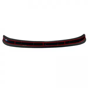 Rear Bumper Protector suitable for Nissan Qashqai J11 2014-2017 from ABS plastic black-image-6305690