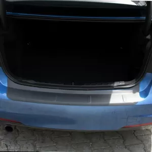 Rear Bumper Protector suitable for BMW 3 F30 2011-2019 Sedan from ABS Plastic Black-image-6305698