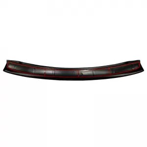 Rear Bumper Protector suitable for VW Caddy 2003-2015 from ABS plastic black-image-6305702