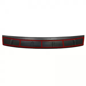 Rear Bumper Protector suitable for Skoda Octavia III (3) 5E 13-20 Sedan from ABS Plastic Black-image-6305707
