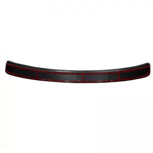 Rear Bumper Protector suitable for VW Tiguan mk2 2015+ From Abs Plastic Black-image-6305712