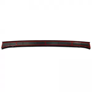 Rear Bumper Protector suitable for Mercedes-Benz Sprinter W906 2006-2018 / VW Crafter 2006-2017 from ABS Plastic Black