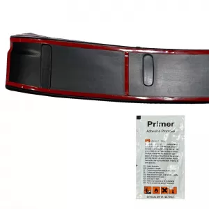 Rear Bumper Protector suitable for Dacia Duster 2010-2017 from ABS plastic black-image-6305723