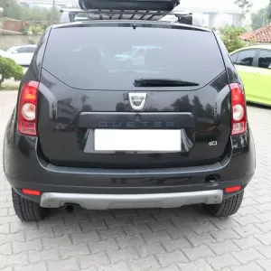 Rear Bumper Protector suitable for Dacia Duster 2010-2017 from ABS plastic black-image-6305725