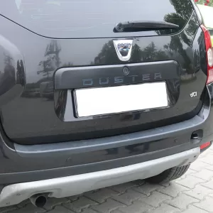 Rear Bumper Protector suitable for Dacia Duster 2010-2017 from ABS plastic black-image-6305727