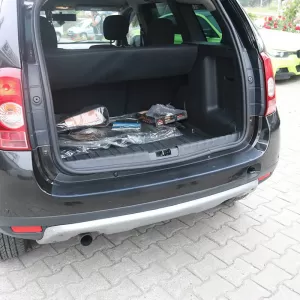 Rear Bumper Protector suitable for Dacia Duster 2010-2017 from ABS plastic black-image-6305728