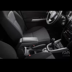 Armrest Armster S suitable for Lada Granta 2013-2018 / Kalina 2006-2018 Black Color-image-6305950