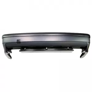 Rear Bumper Diffuser suitable for BMW 3 E36 90-99 M3 (suitable for M3 Bumper Only) with 2 Double Exhaust from ABS Plastic 1pc-image-6306026