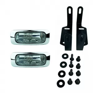 Head Lamp Universal 125x46mm H3 12V 55W LA-1100 16031 White 2 Pcs-image-6306049