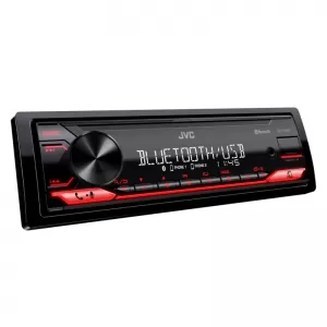 JVC KD-X282BT Radio USB Bluetooth 4x50 Watt MP3 / Aux Red Color