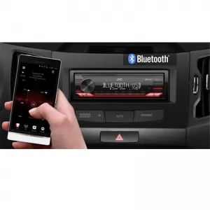 JVC KD-X282BT Radio USB Bluetooth 4x50 Watt MP3 / Aux Red Color