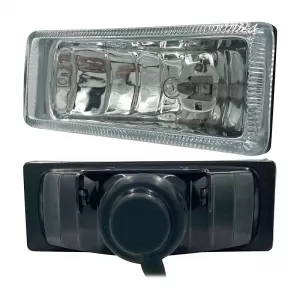 Head Lamp Universal 126x46mm H3 12 Volt 55 Watt LA-V127 White 2 Pcs-image-6306143