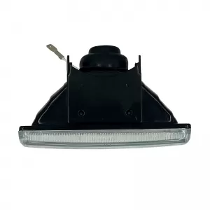 Head Lamp Universal 126x46mm H3 12 Volt 55 Watt LA-V127 White 2 Pcs-image-6306146