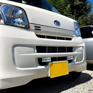 Head Lamp Universal 126x46mm H3 12 Volt 55 Watt LA-V127 White 2 Pcs-image-6306150