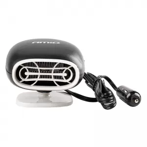 Car Heater / Defroster Plug In Lighter 12 Volt 150 Watt 13 Amper Black / White Color Amio 02900, CH-09-image-6306195