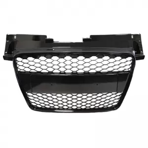 Front Grille suitable for Audi TT 8J 06-14 TTRS Look Honeycomb Glossy Black 1 Pc-image-6306207
