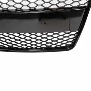 Front Grille suitable for Audi TT 8J 06-14 TTRS Look Honeycomb Glossy Black 1 Pc-image-6306209