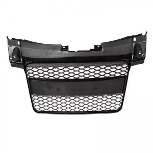 Front Grille suitable for Audi TT 8J 06-14 TTRS Look Honeycomb Glossy Black 1 Pc-image-6306211