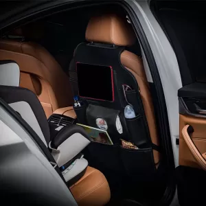 Car Back Seat Organizer Otom Exclusive From Artificial Leather Black Color 77.5cm x 49cm Universal 1 Piece ORG-101