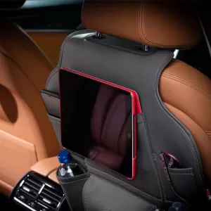 Car Back Seat Organizer Otom Exclusive From Artificial Leather Grey Color 77.5cm x 49cm Universal 1 Piece ORG-102