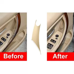 Türgriffabdeckung (im Auto) geeignet für Bmw 3 F30 / F31 11-18 Linke Vorder- und Hintertür 1 Stück Beige-image-6306263