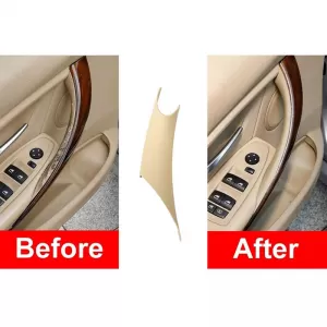 Türgriffabdeckung (im Auto) geeignet für Bmw 3 F30 / F31 11-18 Rechte Vorder- und Hintertür 1 Stück Beige-image-6306296