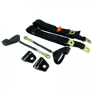 Simple Seat Belt With Crutch 35cm 3 Points Auto Gs 20601 2 Pieces-image-6306318