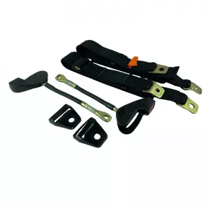 Simple Seat Belt With Crutch 35cm 3 Points Auto Gs 20601 2 Pieces-image-6306320