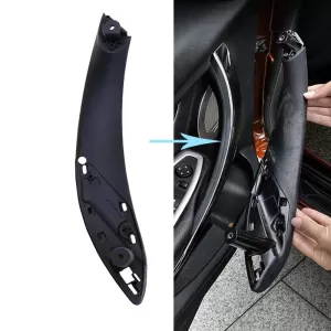Türgriff (innen Auto) geeignet für Bmw 3 F30 / F31 11-18 Linke Vordertür 1 Stück Schwarz-image-6306343