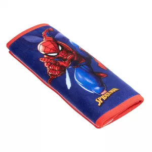 Seat Belt Cover suitable for Marvel's Spider-man Velvet Blue-Red 1 Piece