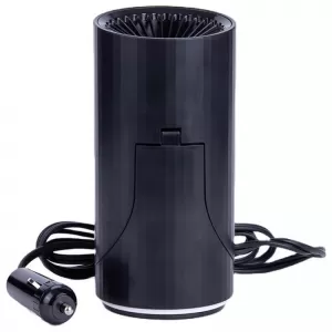 Car Heater / Defroster Plug In Lighter Tube 12 Volt 150 Watt Black Color-image-6306409