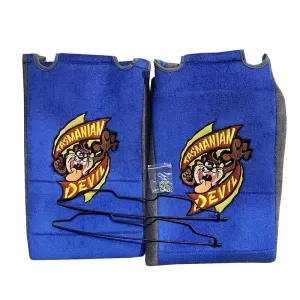 Seat Front Cushions 100% Towel Taz WB Blue/Grey 2 Pieces 2756-39-image-6306499