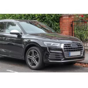Mirror Covers suitable for Audi Q5 4M 16-20, Q7 4M 15-19 Shells Brushed Aluminum 2 Pieces-image-6306531