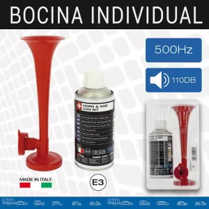 Horn Gas With Can 300ml 500hz 110db With E3 Made in Italy-image-6307088