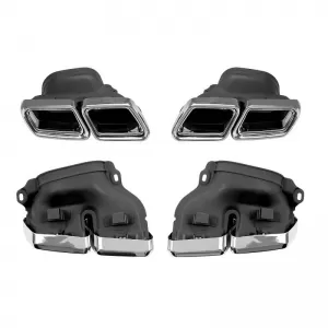 Body Kit suitable for Mercedes-Benz E-Class W212 13-16 Facelift A Design Look With Grill & Exhaust Tips-image-6307214