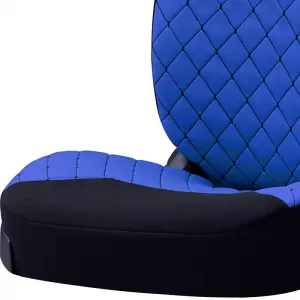 Semi Front Seat Covers suitable for Otom RSX Sport Fabric Embroidered Blue / Black RSXL-105 2 Pieces-image-6307606