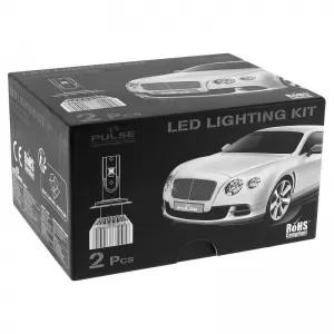 Led Kit H7 Pulse 12Volt 17.65watt 2900lm 6500k 2pcs-image-6307872