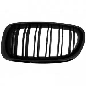 Front Grilles suitable for BMW 5 F10 / F11 / F18 10-16 M4 Look with Double Grille Glossy Black V.2 2 Pcs-image-6308097