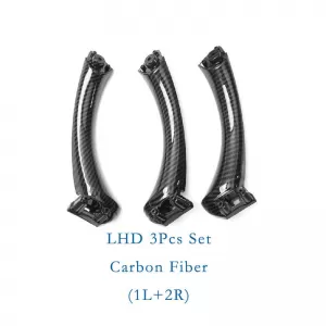 Door Handle Set (inside car) suitable for Bmw 3 E90 05-11 Right & Left Front & Rear Door 6 Pcs Carbon Look