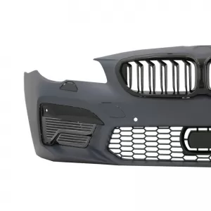 Front Bumper suitable for BMW 5 F10 10-17 Look M5 F90/G30 with Grille & PDC-image-6308347