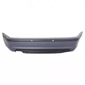 Rear bumper suitable for BMW 3 E46 99-05 Sedan M-Tech with PDC-image-6308384