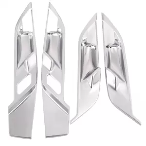 Türgriffablagen, Schalen, Türverkleidung, verchromt, geeignet für BMW X1 F48 15-19, Set 4 Stück-image-6308554
