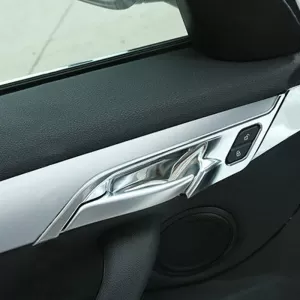 Türgriffablagen, Schalen, Türverkleidung, verchromt, geeignet für BMW X1 F48 15-19, Set 4 Stück-image-6308558