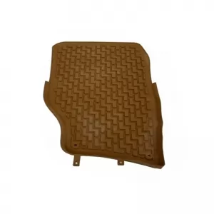 Car Mats 3D from Rubber suitable for Audi Q7 4L 06-15 7 Seats ''Star Diamond'' 5 Pcs Beige-image-6308591