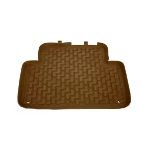 Car Mats 3D from Rubber suitable for Audi Q7 4L 06-15 7 Seats ''Star Diamond'' 5 Pcs Beige-image-6308593