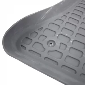 Car Mats 3D from Rubber suitable for BMW X5 E70 07-13, F15 13-18 / X6 E71 07-13, F16 15-19 ''Star Diamond'' 3 Pcs Grey-image-6308609