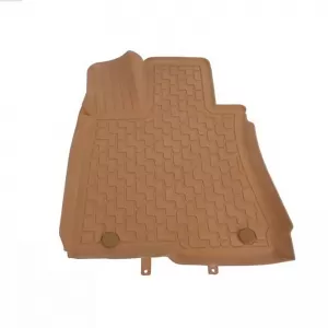 Car Mats 3D from Rubber suitable for Mercedes-Benz S-Class 05-13 W221 Long ''Star Diamond'' 4 Pcs Beige-image-6308636