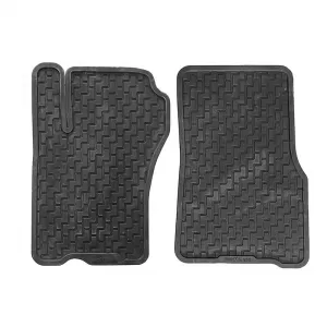 Car Mats 3D from Rubber suitable for Mercedes-Benz ML-Class W163 97-05 ''Star Diamond'' 3 Pcs Black-image-6308642