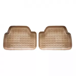 Car Mats 3D from Rubber suitable for BMW 1 E81, E87 04-11 ''Star Diamond'' 4 Pcs Beige-image-6308651