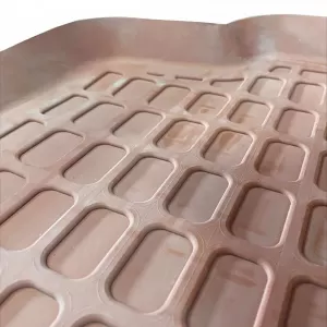 Car Mats 3D from Rubber suitable for BMW 1 E81, E87 04-11 ''Star Diamond'' 4 Pcs Beige-image-6308652